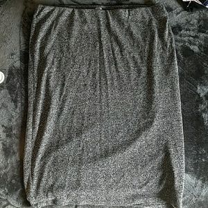 Old navy xl charcoal marl midi pencil skirt